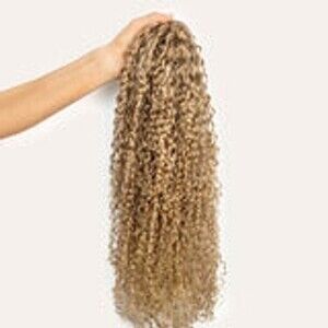 Bebonia Ash Blonde Ringlet Clip-In Hair Extensions